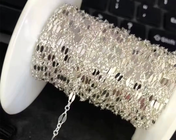 Sterling Silver Lip Chain