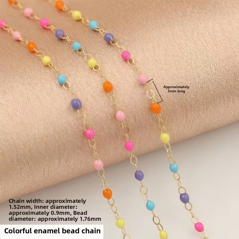 14k Colorful Enamel 1.68mm