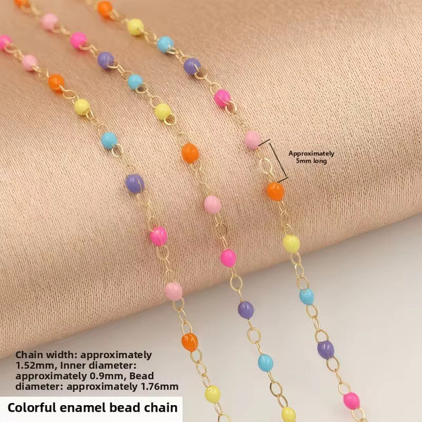 14k Colorful Enamel 1.68mm