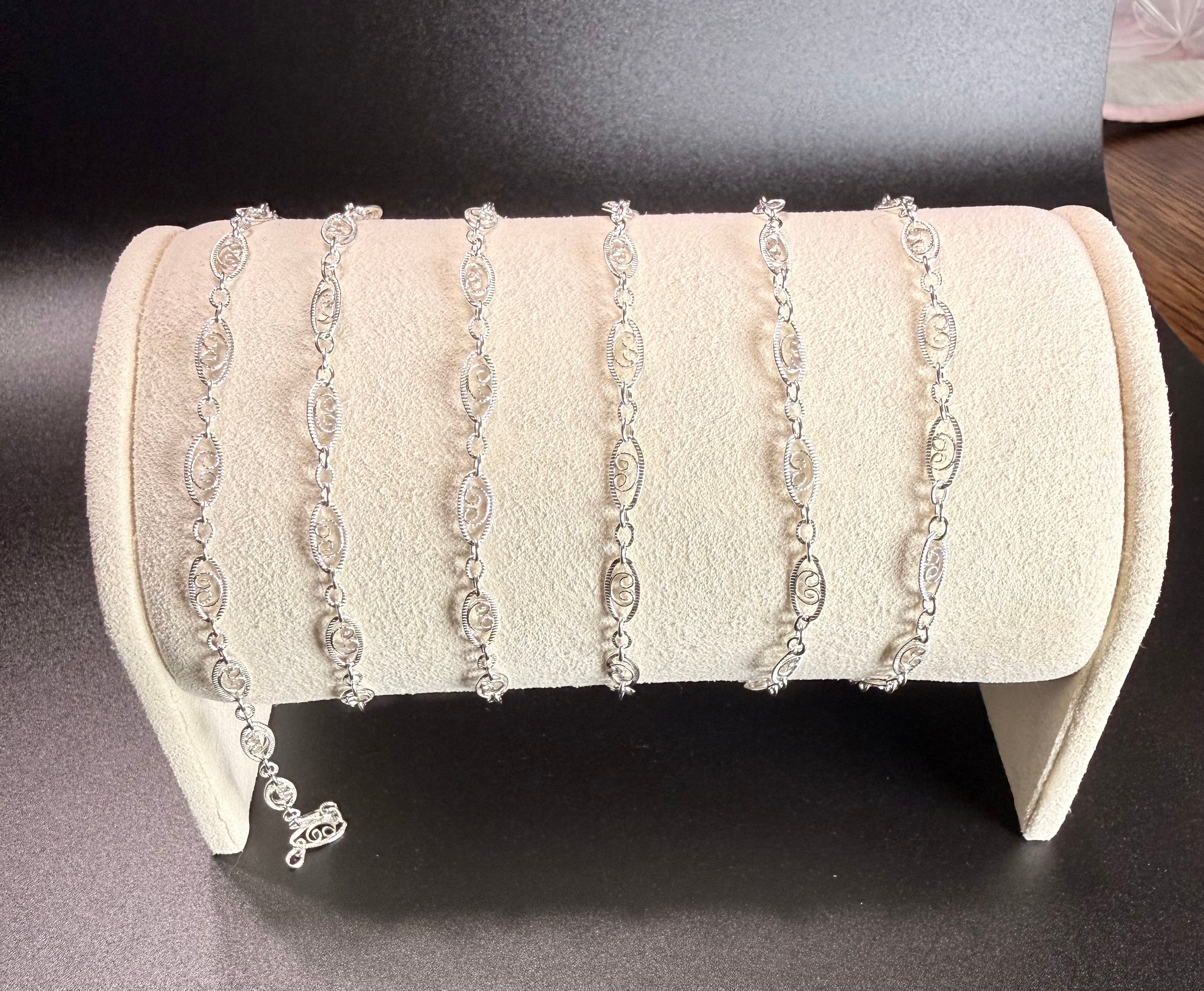 925 Sterling Silver Real Eye Link