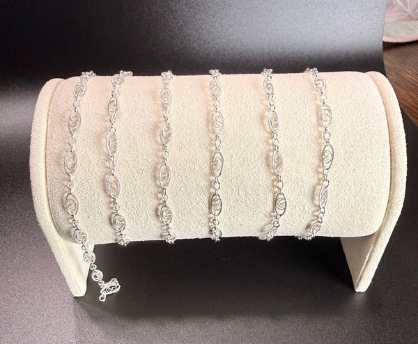 925 Sterling Silver Real Eye Link