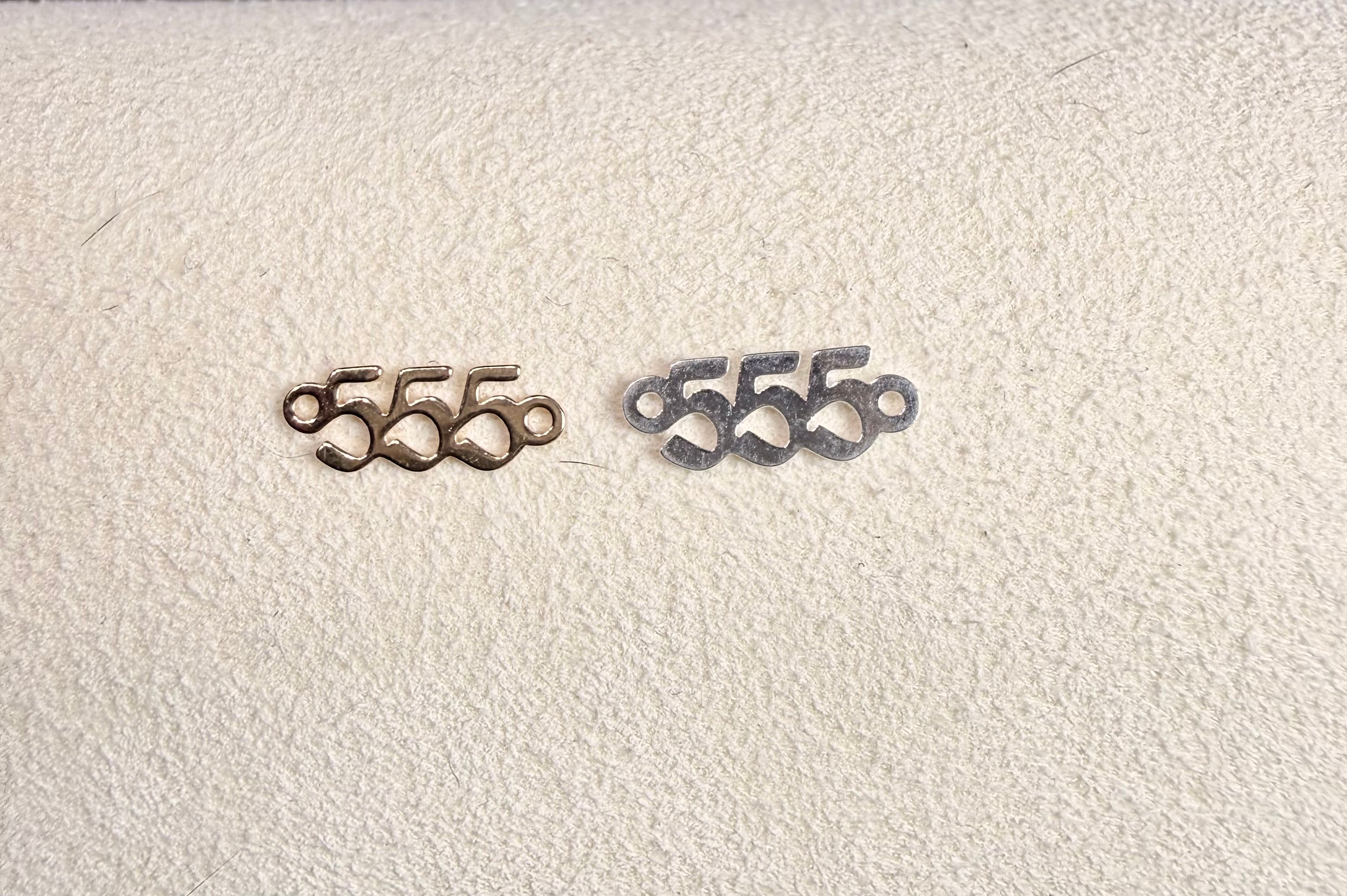 Angel Number 5 Gold & Silver