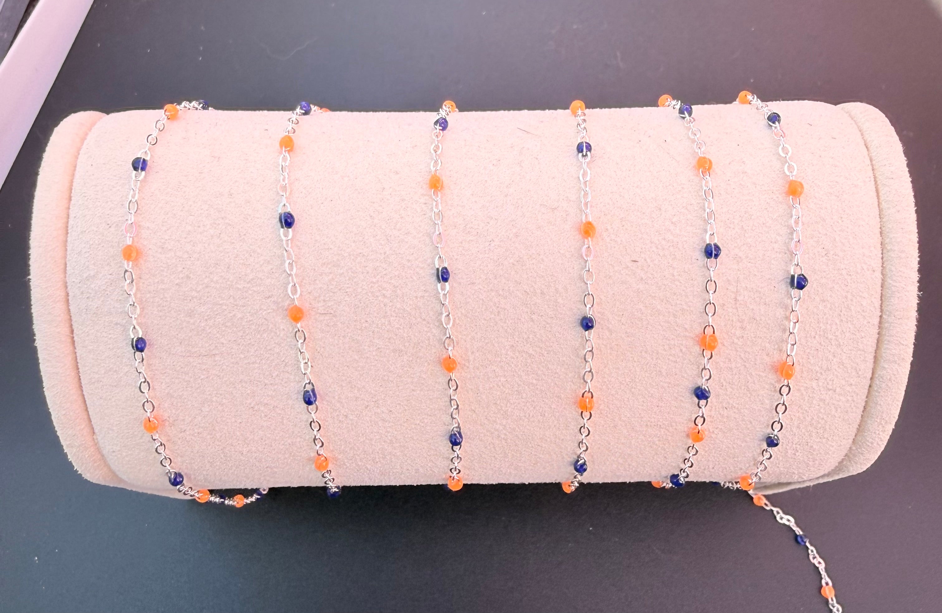 Sterling Silver Orange You Wicked with Enamel